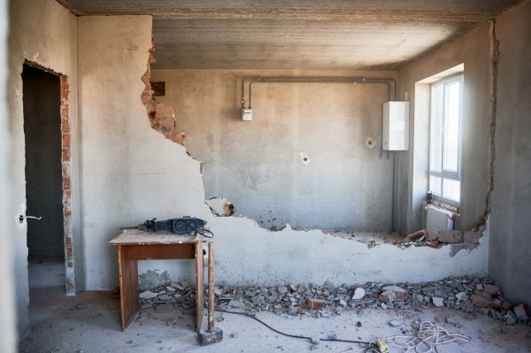 Wall Demolition in South Jordan