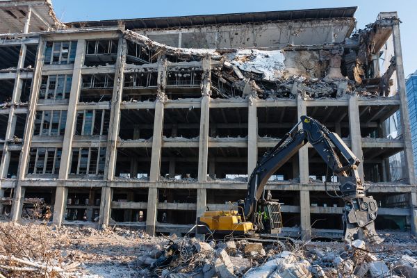 Commercial Building Demolition in South Jordan