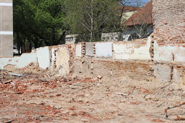 Brick Wall Demolition in South Jordan