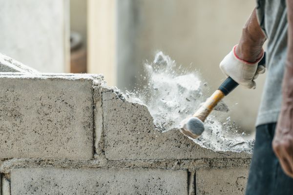 Block Wall Demolition in South Jordan