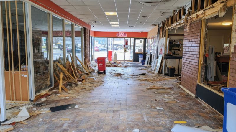 Kitchen Demolition detail